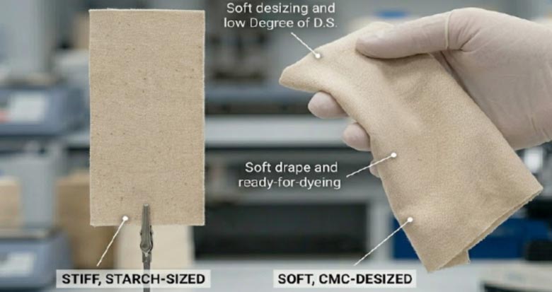CMC-in-Textile-Sizing