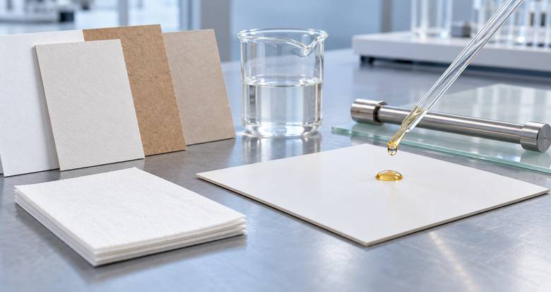 Paper coating laboratory setup for a controlled CMC grease-resistant paper trial
