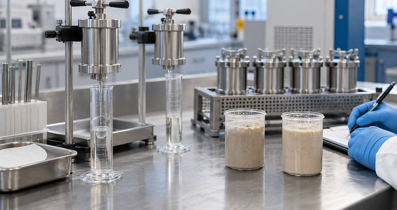 Generic drilling-fluid filtration equipment, aging cells and paired CMC test fluids for post-aging review